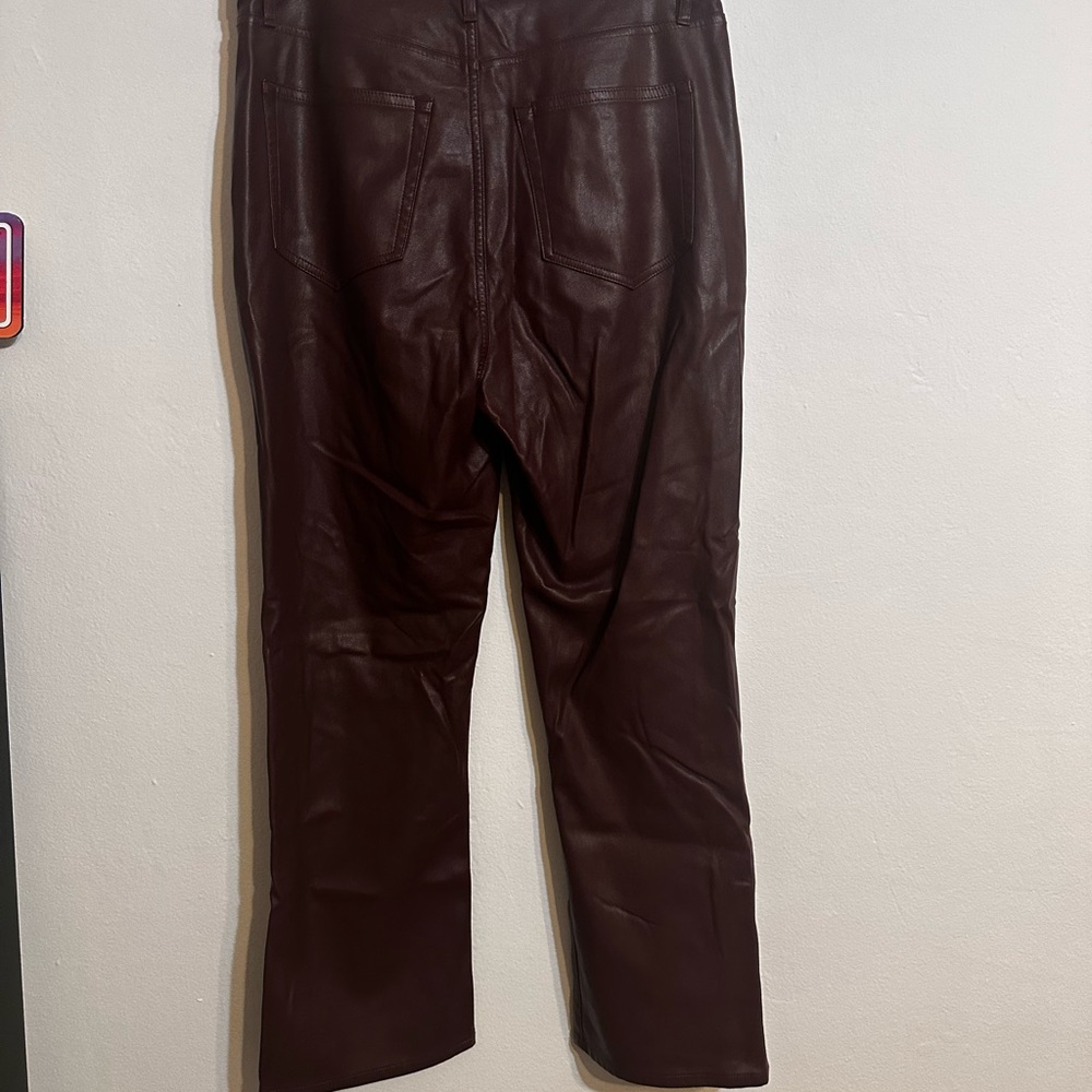 Loft leather  pants